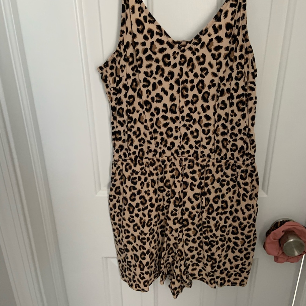 Cheetah romper